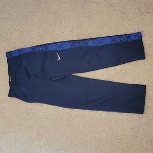 Boys Nike Navy Active Pants Medium